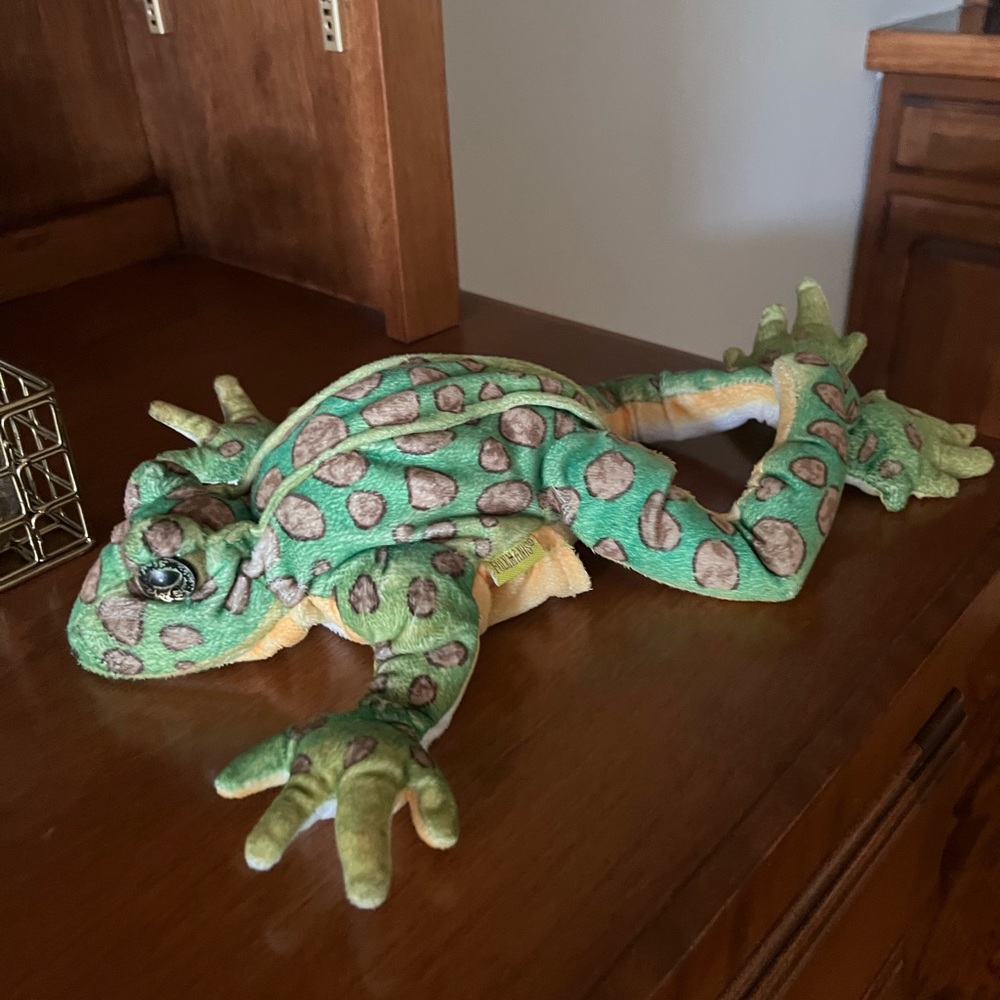 Folkmanis frog puppet